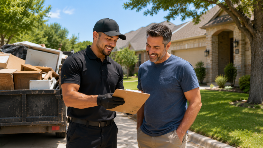 Junk Removal Pricing in Allen TX