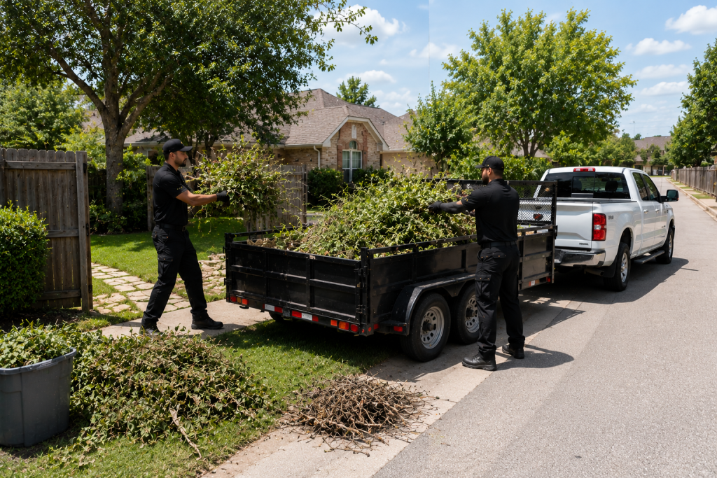 Yard Waste Removal in Allen TX